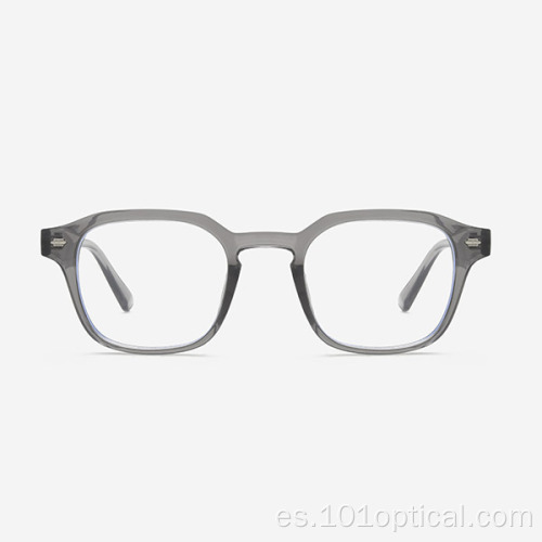 Gafas de luz azules rectangulares para mujeres y hombres